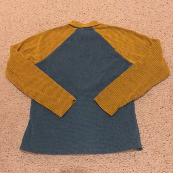 Blue and Yellow Melanzana Top Women’s S - Picture 2 of 4